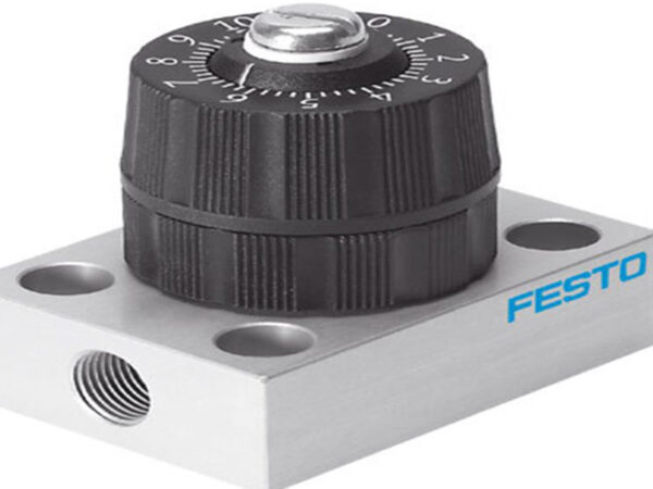 Festo Precision one-way flow control valve GRP-160-1-8-AL