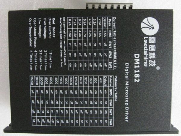 Leadshine DM1182 Phase Digital Stepper Motor Driver