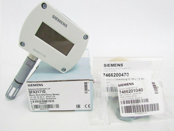 Siemens QFA3171D Humidity & Temperature Sensor Room