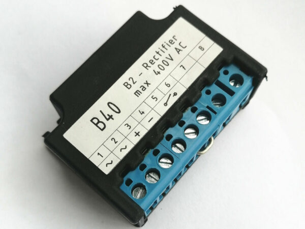 B40 B2-Rectifier max 400VAC