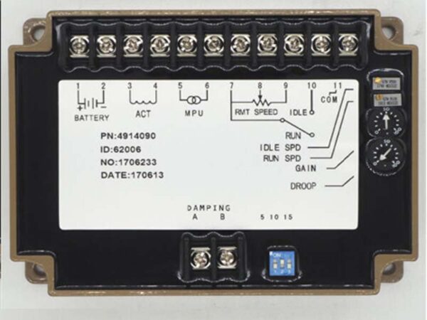 Cummins Speed Control Unit Controller 4914090