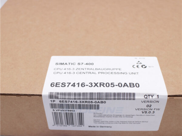 SIEMENS CPU Module 6ES7416-3XR05-0AB0.