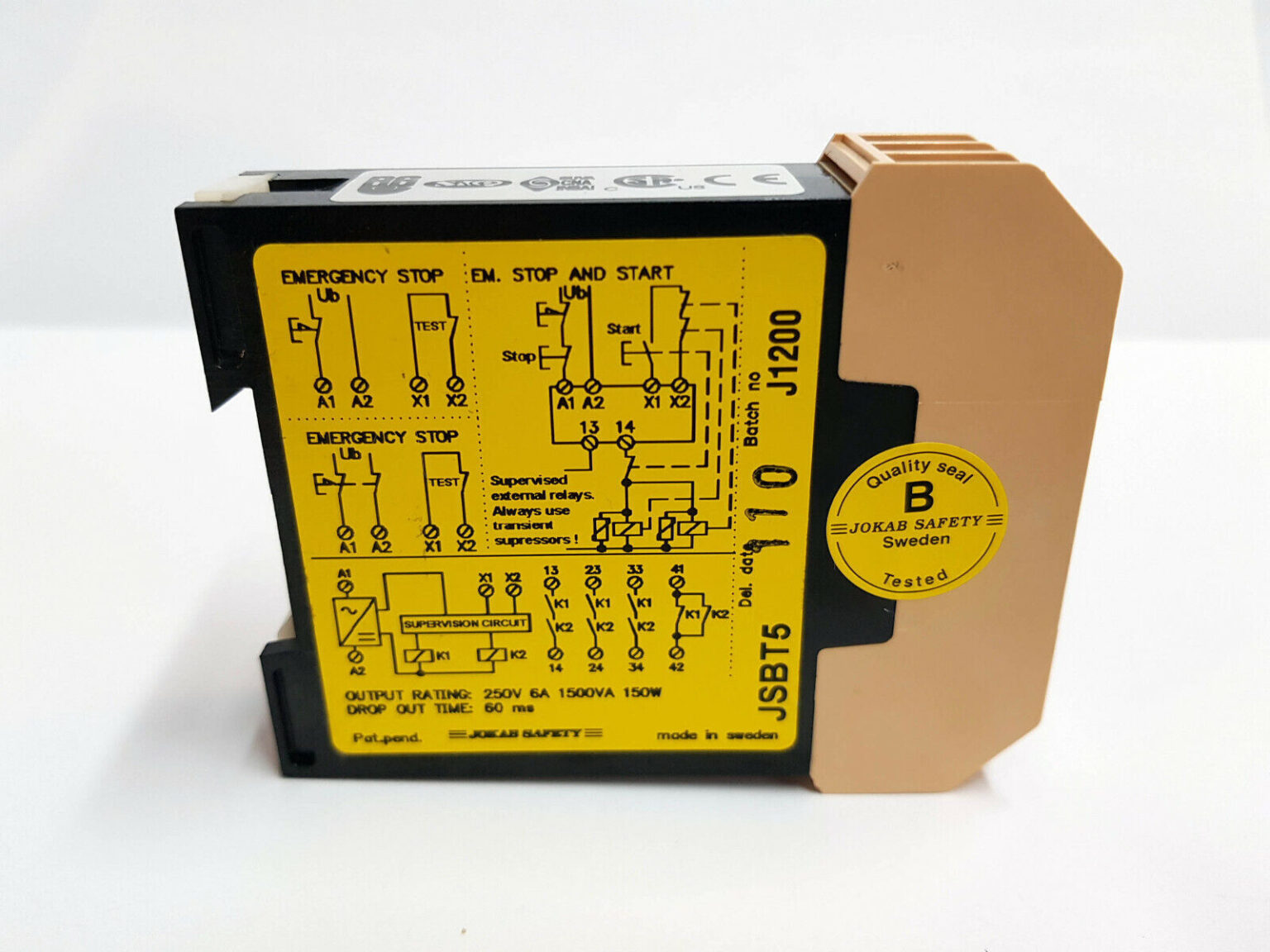 ABB Jokab JSBT5 Safety Relay Chính Hãng Uy Tín Chất Lượng