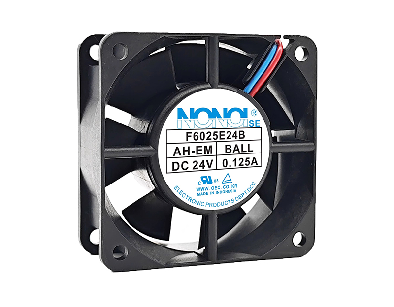 nonoise-f6025x24b-60x60x25mm-24vdc-fan
